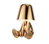 Lampada Da Tavolo Moderna Ricaricabile LED Senza Fili, 3 Temperatura Di Colore Regolabile, Lampada Da Tavolo Portatile In Metallo Dimmerabile Touch Decorazione Minimalista Per Ristorante/Camera/Casa