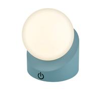 Lampada Da Tavolo Moderna Sora Plastica Blu Led Integrato 2W 2700K