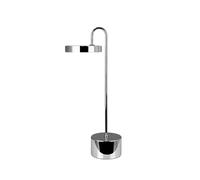Lampada da Tavolo Moovelight con Caricatore Wireless Cromo