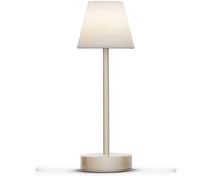 Lampada da tavolo moovere con batteria ricaricabile colore ottone