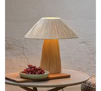 OSRAM Decor Bamboo Paper Hut Lampada da tavolo, E27, non dimmerabile, IP20, bamb