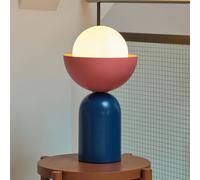 Lampada da tavolo OSRAM Decor Bowl, blu/rosa, acciaio, E14 Osram
