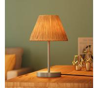 Lampada da tavolo OSRAM Decor Raffia, a 1 luce, rafia, colore naturale, E27 Osram