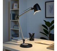 Lampada da Tavolo Parete Clip Snodata Toccare 4 Livelli Regolabile LED H 70 CM [EEK: Inaditato]