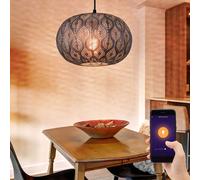 Lampada Da Tavolo Pendente Smart RGB LED Dimmerabile App Orientale [EEK: F]