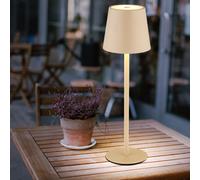 Lampada da Tavolo per Esterni Luce Touch Dimmer LED Balcone Batteria H 36 CM