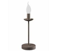 Lumetto In Metallo Provenzale Ducale Tortora 1 Luce E14