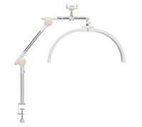 Lampada da tavolo pieghevole a forma di U con luce a mezzaluna rotante a sbalzo for unghie, for manicure e nail art