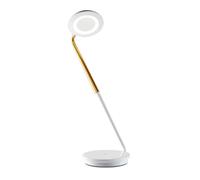Lampada da Tavolo Pixo Plus Bianco/ Ottone
