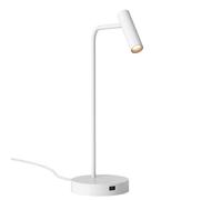 Lampada da Tavolo Portatile Enna Bianco Opaco