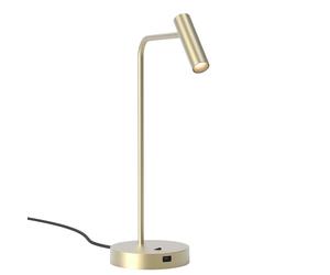 Lampada da Tavolo Portatile Enna Oro Opaco