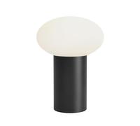 Lampada da Tavolo Portatile Zeppo Nero Opaco