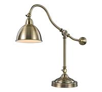 Lampada da tavolo regolabile industriale, lampada del braccio oscillante creativo Lampada da tavolo retrò in stile americano Lampada da comodino classica da camera da letto Studio del lavoro E27