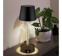 Lampada da Tavolo Regolatore Touch Lato Altezza Regolabile Batteria LED 28cm