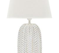 Mauro Ferretti Lampada da tavolo in resina bianca Ø cm 35x65 - bianco 1712520000