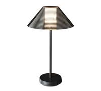 Lampada da Tavolo Ricaricabile 1.5W Bianco Caldo Dimmerabile - Nera