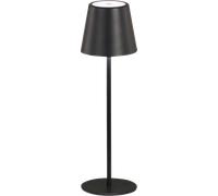 Lampada da tavolo ricaricabile easy nero