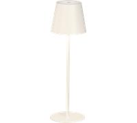 Lampada da tavolo ricaricabile easy viletto sand beige