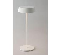 LAMPADA DA TAVOLO RICARICABILE LED COCKTAIL BIANCA 2,2W 192LM 3000K DIMMERABILE IP54 29,5X12X12CM