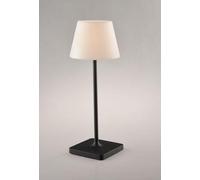 LAMPADA DA TAVOLO RICARICABILE LED JAMMIN NERA 2,2W 60LM 3000K DIMMERABILE IP54 15X39CM