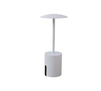 Lampada da tavolo Rocket - a led - alluminio - bianco - King Collection