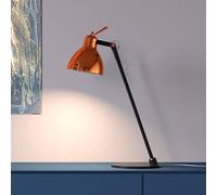 Lampada da tavolo Rotaliana Luxy T0 Glam, nero/rame, 52 cm Rotaliana