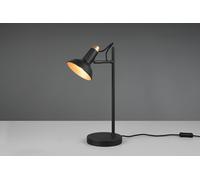 Lampada da tavolo ROXIE orientabile H.43cm metallo nero e oro 511900132
