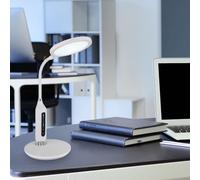 Lampada da Tavolo Scrivania Lettura LED Regolatore Touch Mobile Cct Bianco [EEK: F]
