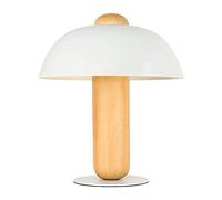 Lampada da tavolo semplice moderno creativo creativo lampada da scrivania in legno massiccio in camera da letto soggiorno per bambini lampada giapponese lampada da comodino semplice lampada da tavolo