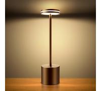 Lampada Da Tavolo Senza Fili LED, 5000Mah Lampade Scrivania Ricaricabile