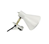 Lampada da Tavolo Sleep con Clip, Bianco