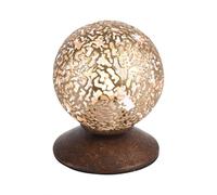 Lampada da Tavolo Soggiorno Rustico Ruggine Oro 12,5 CM G9 Tischleuchte Campagna