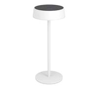 EGLO Lampada solare da tavolo a LED per esterni, a batteria, senza fili, touch, dimmerabile, in metallo, colore luce bianco caldo neutro freddo, IP54