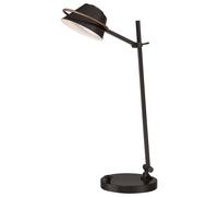 Lampada da tavolo Spencer a LED in bronzo western