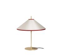 Lampada da Tavolo Tafta, Rosso/bianco Sporco