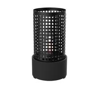 LAMPADA DA TAVOLO TENDERFLAME Candela ricaricabile con combustibile Camps Bay Nero outdoor