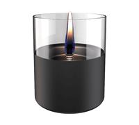 LAMPADA DA TAVOLO TENDERFLAME Candela ricaricabile con combustibile Lilly 10 Nero