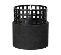 LAMPADA DA TAVOLO TENDERFLAME Candela ricaricabile con combustibile Signal Hill Nero