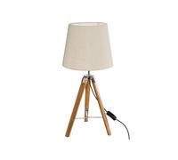 Lampada da tavolo treppiede 58 cm Runo avorio bianco