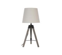 Lampada da tavolo treppiede 58 cm Runo bianco