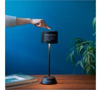 Lampada da Tavolo VICTIONARY LAMPADA TOUCH ATMOSFERA ( Senza Fili) Diametro 16x h38,5 cm Tempo di ricarica 4 ore cm 3W Colore Nero satinato nero