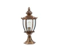 Lampada da Tavolo Vintage per Esterni, Impermeabile, per Prato, Giardino, lampione Stradale, Europeo, E27, LED, per Esterni, da Giardino, Paesaggio, Impermeabile, lampione a Colonna, pilastro, Lu