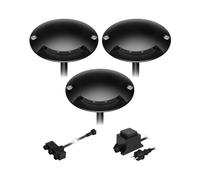 Lampada da terra a LED BUNDA 1 luce extrapiatta per esterni Alluminio