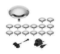 Lampada da terra a LED Bunda a 1 lampada per esterni, carrabile, bianco freddo