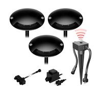 Lampada da terra a LED BUNDA a 1 luce con sensore crepuscolare per esterni