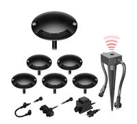 Lampada da terra a LED BUNDA a 1 luce con sensore crepuscolare per esterni