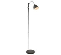 Lampada da terra a LED, lampada da salotto, regolabile in altezza, antracite, H 156 cm