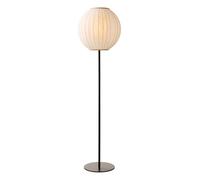 Lampada da Terra A Palloncino Halo Design Ø40 Bianco Lino