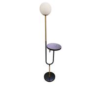 Lampada da terra a piantana con sfera attacco per lampade LED E27 design minimal