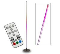Lampada da terra a stelo LED design minimal moderno telecomando RGB barra 150CM [EEK: A+++]